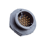 Amphenol Plug In Circular Connectors, 18 Contacts, Cable Mount