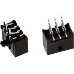 Wurth Elektronik WR-MPC3 Series Right Angle PCB Header, 6 Contact(s), 3.0mm Pitch, 2 Row(s), Shrouded