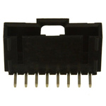 Molex SL Series Right Angle Through Hole PCB Header, 8 Contact(s), 2.54mm Pitch, 1 Row(s), Shrouded