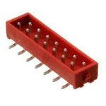 TE Connectivity Micro-MaTch Series Vertical PCB Header, 10 Contact(s), 1.27mm Pitch, 2 Row(s)