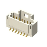Samtec T1M Series Vertical PCB Header, 6 Contact(s), 1.0mm Pitch, 1 Row(s), Shrouded
