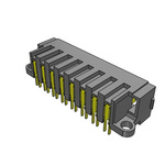 Samtec MPT Series Right Angle PCB Header, 8 Contact(s), 5.0mm Pitch, 1 Row(s), Shrouded