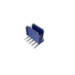 Amphenol ICC Dubox Series Through Hole PCB Header, 10 Contact(s), 2.54mm Pitch, 2 Row(s), Shrouded