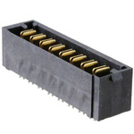 Samtec MPT Series PCB Header, 8 Contact(s), 5.0mm Pitch, 2 Row(s), Shrouded