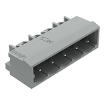 Wago 231 Series Angled PCB Mount PCB Header, 5 Contact(s), 5mm Pitch, 1 Row(s), Shrouded