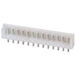 JST EH Series Straight Through Hole PCB Header, 13 Contact(s), 2.5mm Pitch, 1 Row(s), Shrouded