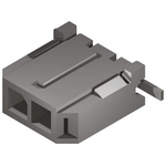 Molex Micro-Fit 3.0 Series Straight Surface Mount PCB Header, 2 Contact(s), 3.0mm Pitch, 1 Row(s), Shrouded