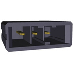 TE Connectivity Dynamic 3000 Series Straight Through Hole PCB Header, 3 Contact(s), 5.08mm Pitch, 1 Row(s), Shrouded