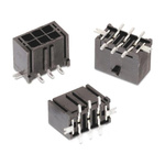 Wurth Elektronik WR-MPC3 Series Straight Through Hole PCB Header, 8 Contact(s), 3.0mm Pitch, 2 Row(s), Shrouded