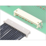 Hirose DF13 Series Straight Surface Mount PCB Header, 3 Contact(s), 1.25mm Pitch, 1 Row(s), Shrouded