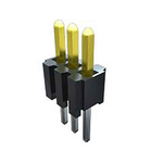 Samtec TMS Series Straight Through Hole Pin Header, 6 Contact(s), 1.27mm Pitch, 1 Row(s), Unshrouded