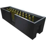 Samtec TST Series Right Angle Through Hole PCB Header, 20 Contact(s), 2.54mm Pitch, 2 Row(s), Shrouded