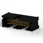 TE Connectivity Straight Through Hole PCB Header, 16 Contact(s), 2.54mm Pitch, 2 Row(s), Shrouded