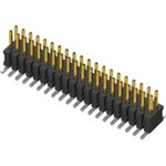 Samtec FTSH Series Horizontal Pin Header, 10 Contact(s), 1.27mm Pitch, 2 Row(s), Unshrouded