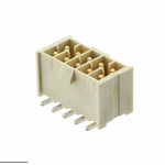 Samtec IPL1 Series Straight Surface Mount PCB Header, 6 Contact(s), 2.54mm Pitch, 2 Row(s), Shrouded