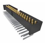 Samtec LTMM Series Right Angle Through Hole PCB Header, 40 Contact(s), 2.0mm Pitch, 2 Row(s), Shrouded