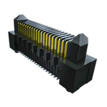 Samtec ERM8 Series Vertical PCB Header, 60 Contact(s), 0.8mm Pitch, 2 Row(s), Shrouded