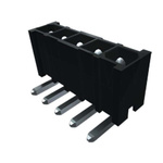 Samtec IPBT Series Right Angle Through Hole PCB Header, 30 Contact(s), 4.19mm Pitch, 2 Row(s), Shrouded