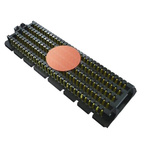 Samtec SEAM Series Horizontal PCB Header, 300 Contact(s), 1.27mm Pitch, 6 Row(s), Shrouded