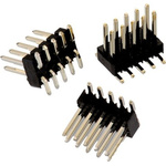 Wurth Elektronik WR-PHD Series Straight PCB Header, 4 Contact(s), 1.27mm Pitch, 2 Row(s)