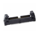 Samtec SHF Series PCB Header, 16 Contact(s), 1.27mm Pitch, 2 Row(s), Shrouded