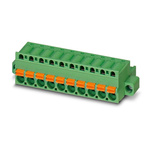 Phoenix Contact FKC Series Straight PCB Connector, 14 Contact(s), 5mm Pitch, 1 Row(s)