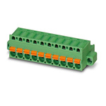 Phoenix Contact FKC Series Straight PCB Connector, 15 Contact(s), 5mm Pitch, 1 Row(s)