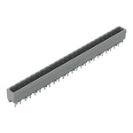 Wago 231 Series Straight PCB Mount PCB Header, 24 Contact(s), 5mm Pitch, 1 Row(s), Shrouded