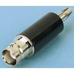 Fluke, Male to Female Test Connector Adapter With Beryllium Copper, Brass contacts and Nickel Plated - Socket Size: 4mm