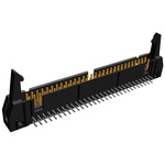 TE Connectivity AMP-LATCH Series Straight Through Hole PCB Header, 64 Contact(s), 2.54mm Pitch, 2 Row(s), Shrouded