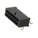 Wurth Elektronik WR-MPC3 Series Right Angle Surface Mount PCB Header, 12 Contact(s), 3.0mm Pitch, 2 Row(s), Shrouded