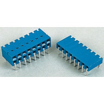 Amphenol Communications Solutions Dubox Series Right Angle Through Hole Mount PCB Socket, 20-Contact, 2-Row, 2.54mm