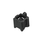 Samtec IJ5 Series Straight Through Hole Mount PCB Socket, 1-Contact, 1-Row, 4mm Pitch, Solder Termination
