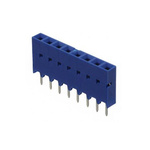 Amphenol ICC Surface Mount PCB Socket, 8-Contact, 1-Row, 2.54mm Pitch