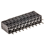 RS PRO Straight Through Hole Mount PCB Socket, 20-Contact, 2-Row, 2.54mm Pitch, Solder Termination