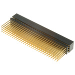 Samtec ESQT Series Straight Through Hole Mount PCB Socket, 120-Contact, 4-Row, 2mm Pitch, Solder Termination