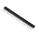 Winslow Straight Through Hole Mount Socket Strip, 20-Contact, 1-Row, 2.54mm Pitch, Solder Termination