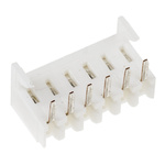 Molex KK 254 Series Right Angle Through Hole Mount PCB Socket, 6-Contact, 1-Row, 2.54mm Pitch, Solder Termination