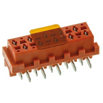 TE Connectivity Micro-MaTch Series Straight Surface Mount PCB Socket, 10-Contact, 2-Row, 1.27mm Pitch, Solder