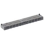 Samtec QSE Series Straight Surface Mount PCB Socket, 80-Contact, 2-Row, 0.8mm Pitch, Solder Termination