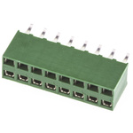 TE Connectivity AMPMODU HV100 Series Straight Through Hole Mount PCB Socket, 16-Contact, 2-Row, 2.54mm Pitch, Solder