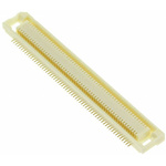 Hirose FX8 Series Straight Surface Mount PCB Socket, 120-Contact, 2-Row, 0.6mm Pitch, Solder Termination