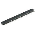 HARWIN Straight Through Hole Mount PCB Socket, 25-Contact, 1-Row, 2mm Pitch, Solder Termination