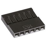 Hirose A2 Series Straight Cable Mount PCB Socket, 5-Contact, 1-Row, 2.54mm Pitch, Crimp Termination
