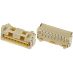 Molex CLIK-Mate Series Right Angle Surface Mount PCB Socket, 8-Contact, 1-Row, 1.25mm Pitch, Solder Termination