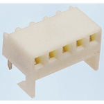 Molex KK 254 Series Right Angle Through Hole Mount PCB Socket, 6-Contact, 1-Row, 2.54mm Pitch, Solder Termination