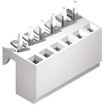 Molex KK 254 Series Straight Through Hole Mount PCB Socket, 10-Contact, 1-Row, 2.54mm Pitch, Solder Termination