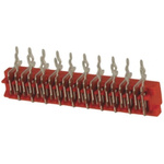 TE Connectivity Micro-MaTch Series Right Angle Through Hole Mount PCB Socket, 10-Contact, 2-Row, 2.54mm Pitch, Solder