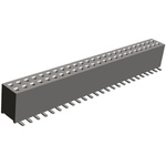 HARWIN Straight Surface Mount PCB Socket, 50-Contact, 2-Row, 1.27mm Pitch, Solder Termination