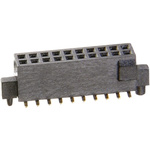 HARWIN Straight Surface Mount PCB Socket, 20-Contact, 2-Row, 1.27mm Pitch, Solder Termination